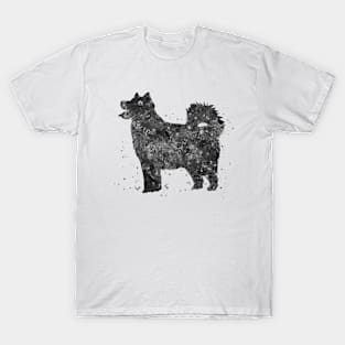 alaskan malamute dog black and white T-Shirt